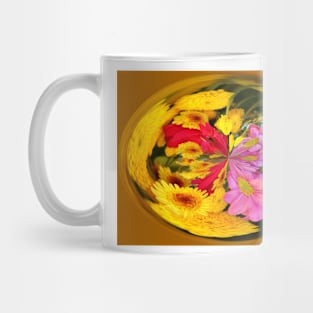 Flowers In A Bubble Mug